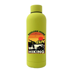 Explore More Hiking 17oz Stainless Rubberized Water Bottle