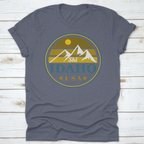 Ski Idaho Mountains Vintage Label Shirt