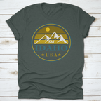 Ski Idaho Mountains Vintage Label Shirt