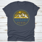 Ski Idaho Mountains Vintage Label Shirt
