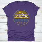 Ski Idaho Mountains Vintage Label Shirt