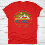 Ski Idaho Mountains Vintage Label Shirt