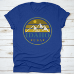 Ski Idaho Mountains Vintage Label Shirt