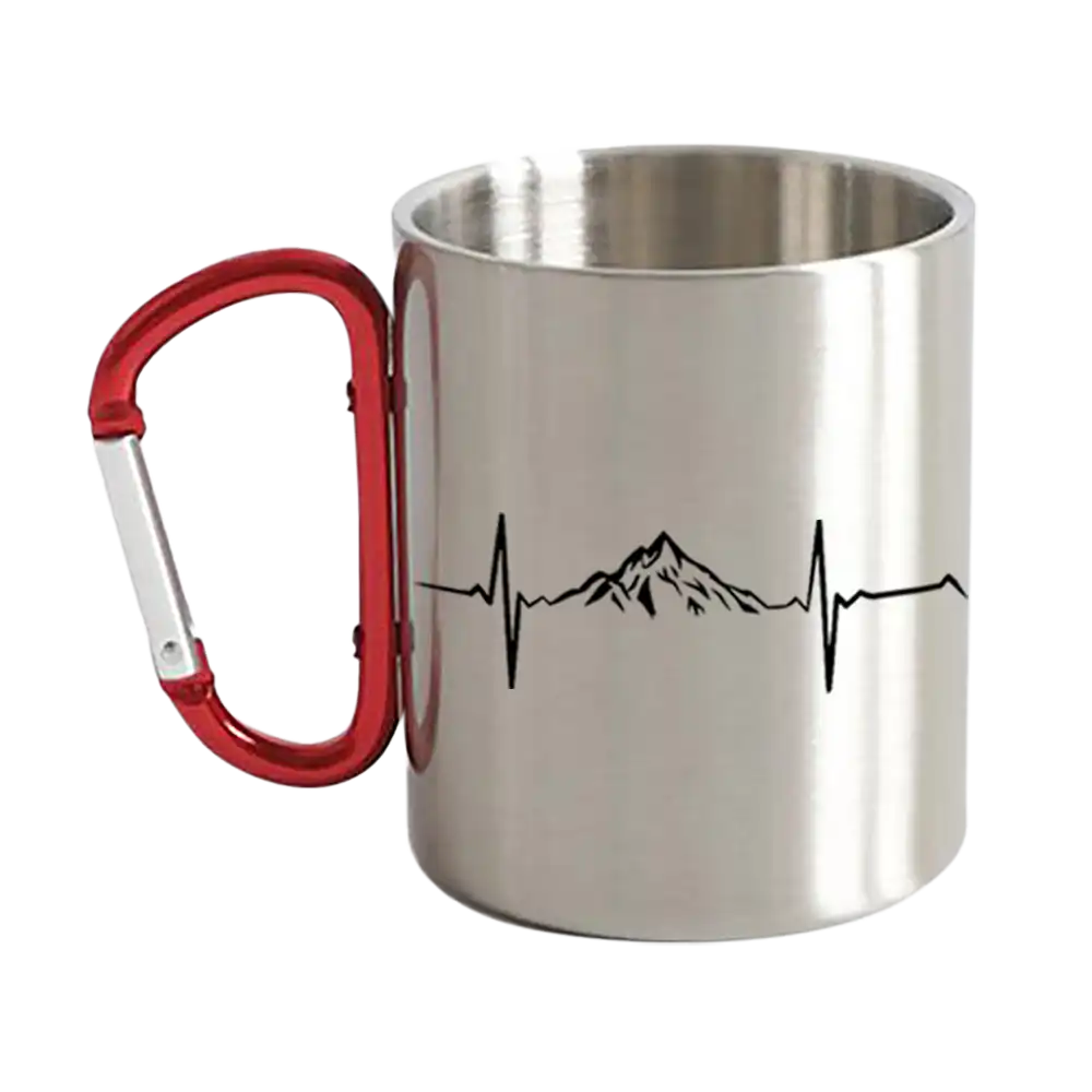 Heartbeat V1 Carabiner Mug 12oz