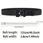 Men's Belt Outdoor Multi Function Belt High Quality Canvas For Nylon