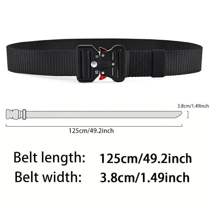 Men's Belt Outdoor Multi Function Belt High Quality Canvas For Nylon