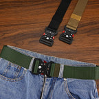 Men's Belt Outdoor Multi Function Belt High Quality Canvas For Nylon