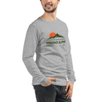 Hiking Alpine Peak Unisex Long Sleeve Tee