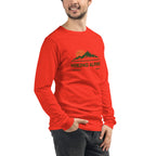 Hiking Alpine Peak Unisex Long Sleeve Tee