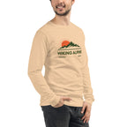 Hiking Alpine Peak Unisex Long Sleeve Tee