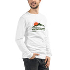 Hiking Alpine Peak Unisex Long Sleeve Tee